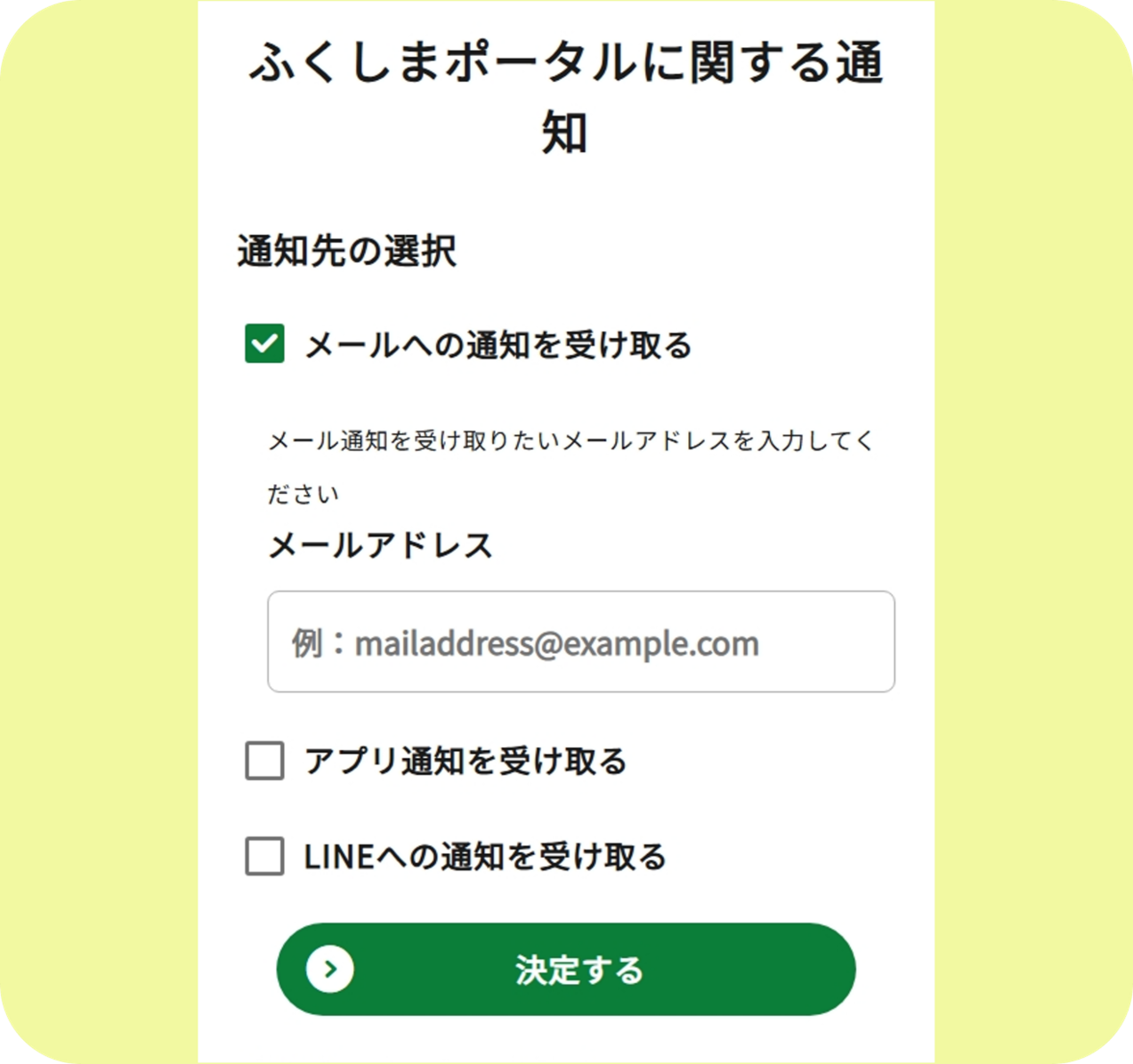 ふくしまポータル | ふくしまポータルの使い方